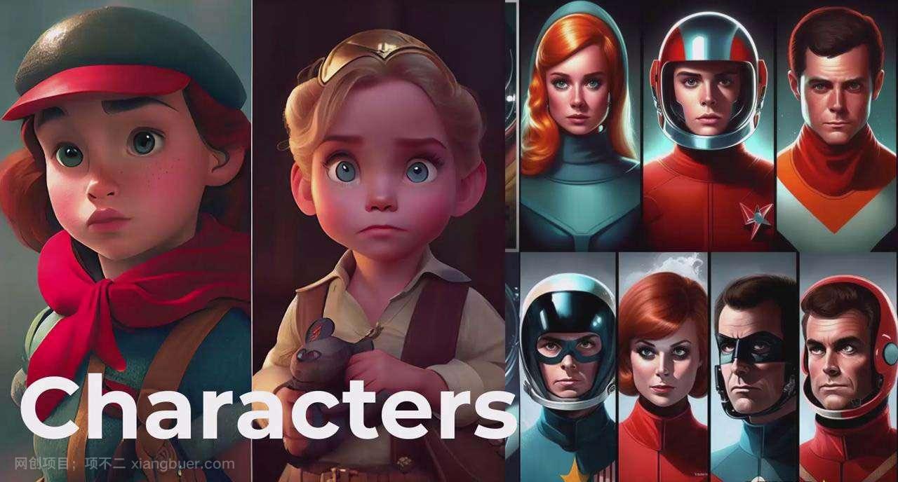 【第10371期】掌握 MidJourney V5 AI + ChatGPT创建一致的角色设计图像-22节课-中英字幕