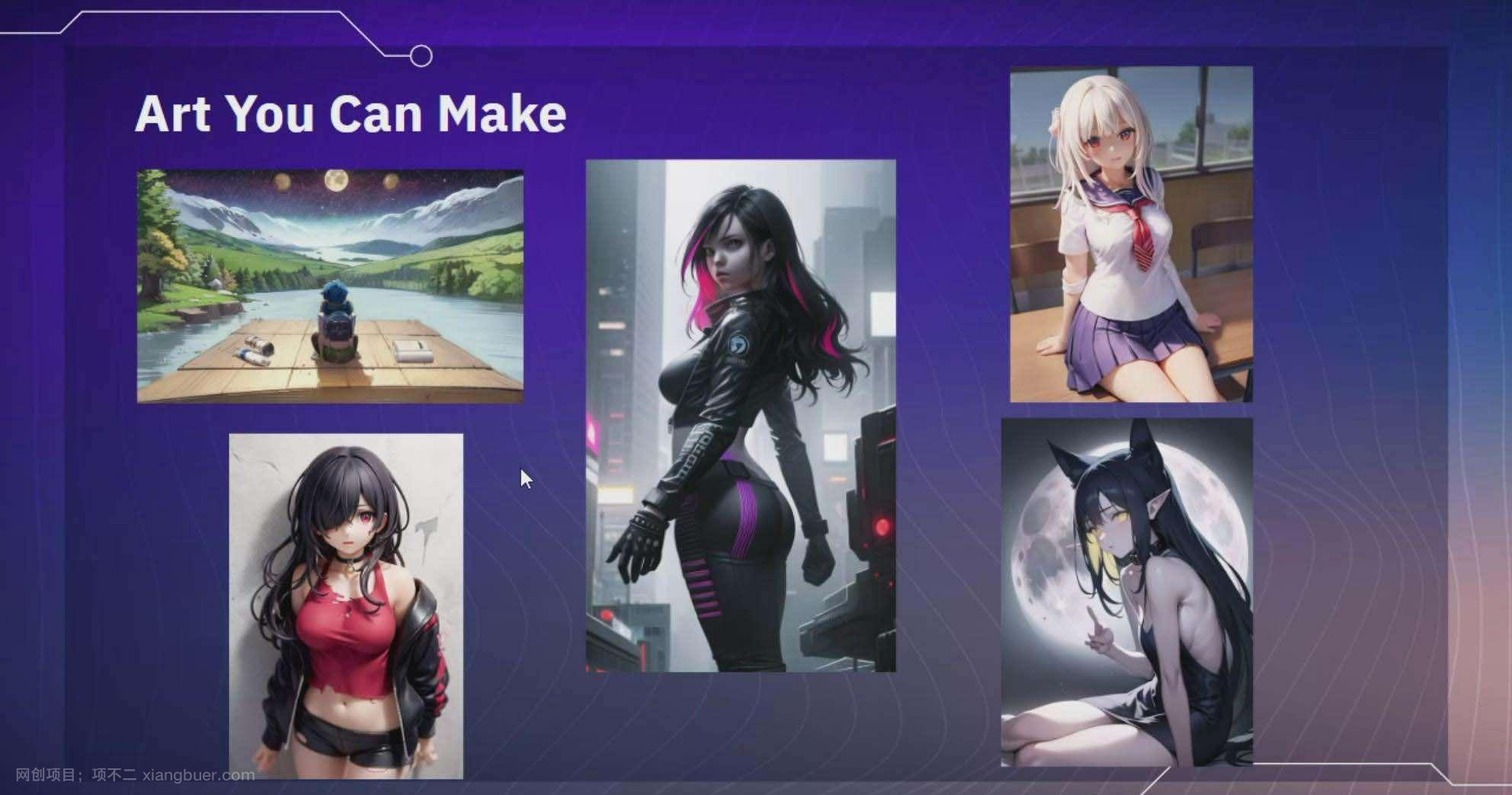 【第10440期】利用Stable Diffusion AI人工智能生成动漫艺术分步教程-14节课-中英字幕