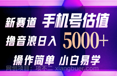 【第11338期】抖音不出境直播【手机号估值】最新撸音浪,日入5000+,简单易学