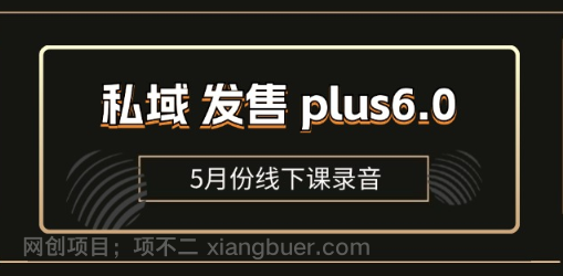 【第12719期】私域 发售 plus6.0【5月份线下课录音】/全域套装 sop流程包，社群发售