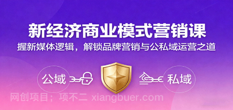 【第17900期】新经济商业模式营销课，握新媒体逻辑，解锁品牌营销与公私域运营之道