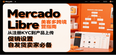 【第17998期】Mercado Libre 美客多跨境运营指南：从注册KYC到产品上传、促销设置，自发货卖家必备 