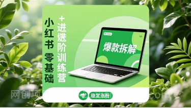 【第19410期】小红书零基础+高阶训练营:安全养号、爆款拆解、长效运营,实现稳定涨粉与变现