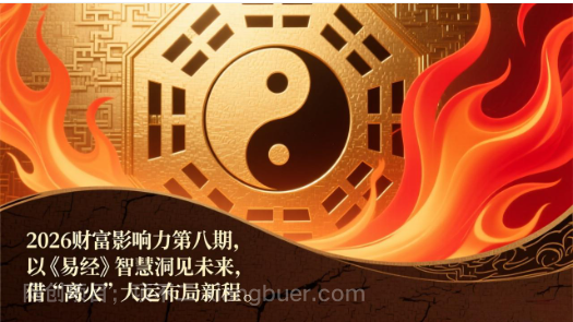 【第20152期】2026财富影响力第八期,以《易经》智慧洞见未来,借“离火”大运布局新程