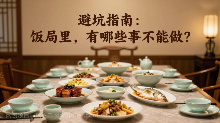 【第20142期】付费文章:避坑指南:饭局里,有哪些事不能做?