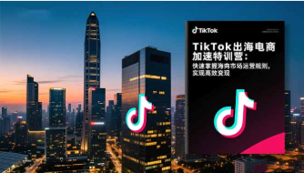 【第20176期】TikTok出海电商加速特训营-更新:快速掌握海外市场运营规则,实现高效变现
