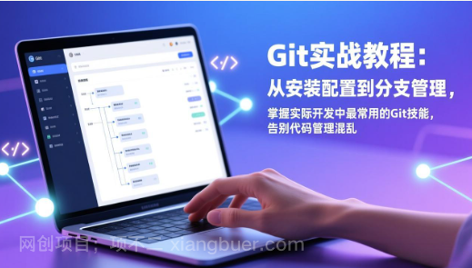 【第20247期】Git实战教程：从安装配置到分支管理，掌握实际开发中最常用的Git技能，告别代码管理混乱