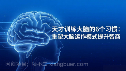 【第20236期】某付费文章：天才训练大脑的6个习惯：重塑大脑运作模式提升智商 